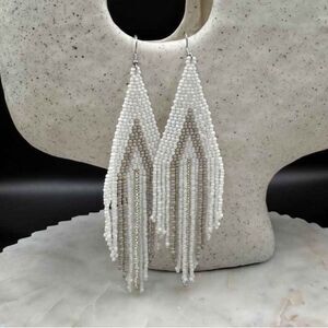 tassel drop earrings N808